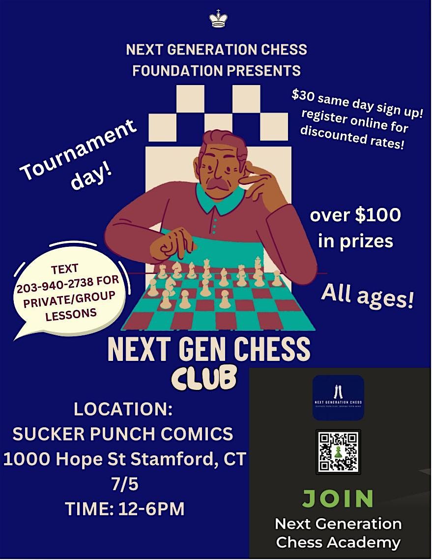 Chess tournament hosted by Next generation chess foundation!, 5 July | Event in Stamford | AllEvents