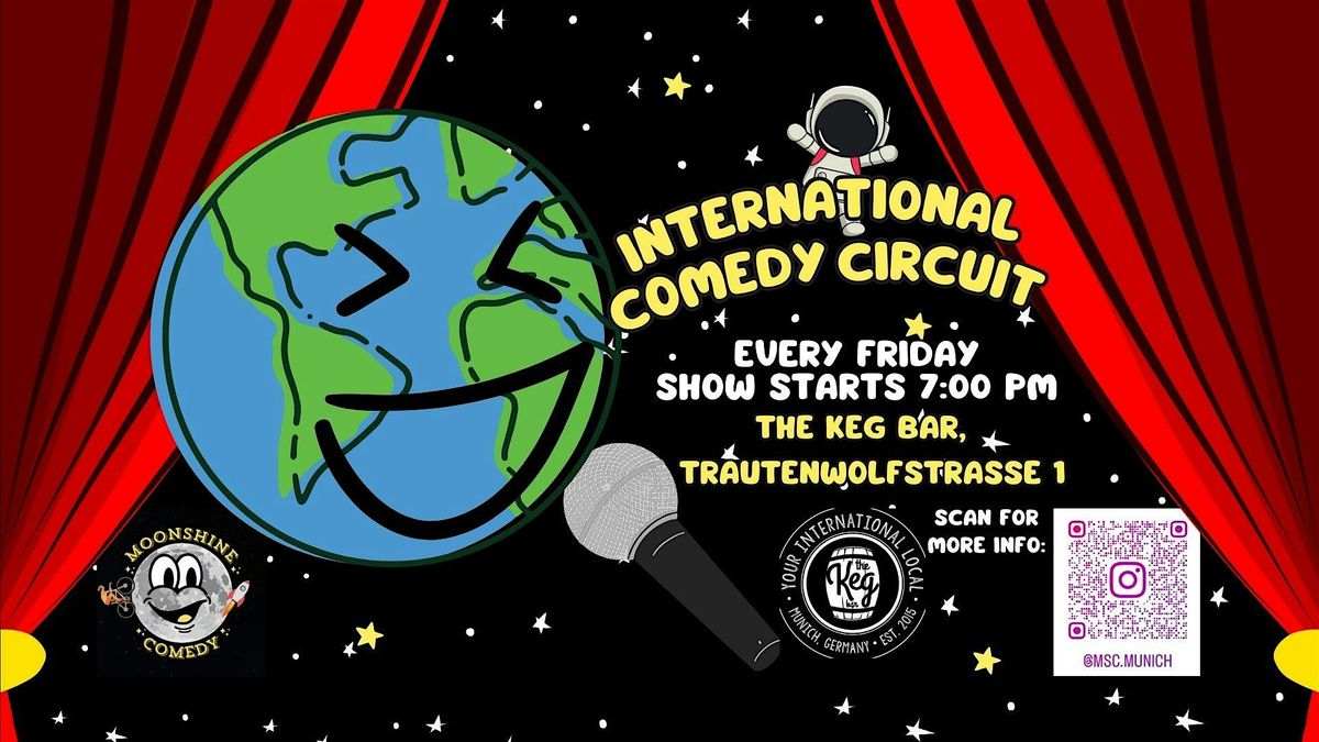 International Comedy Circuit: Where pints meet punchlines! | Event in München | AllEvents