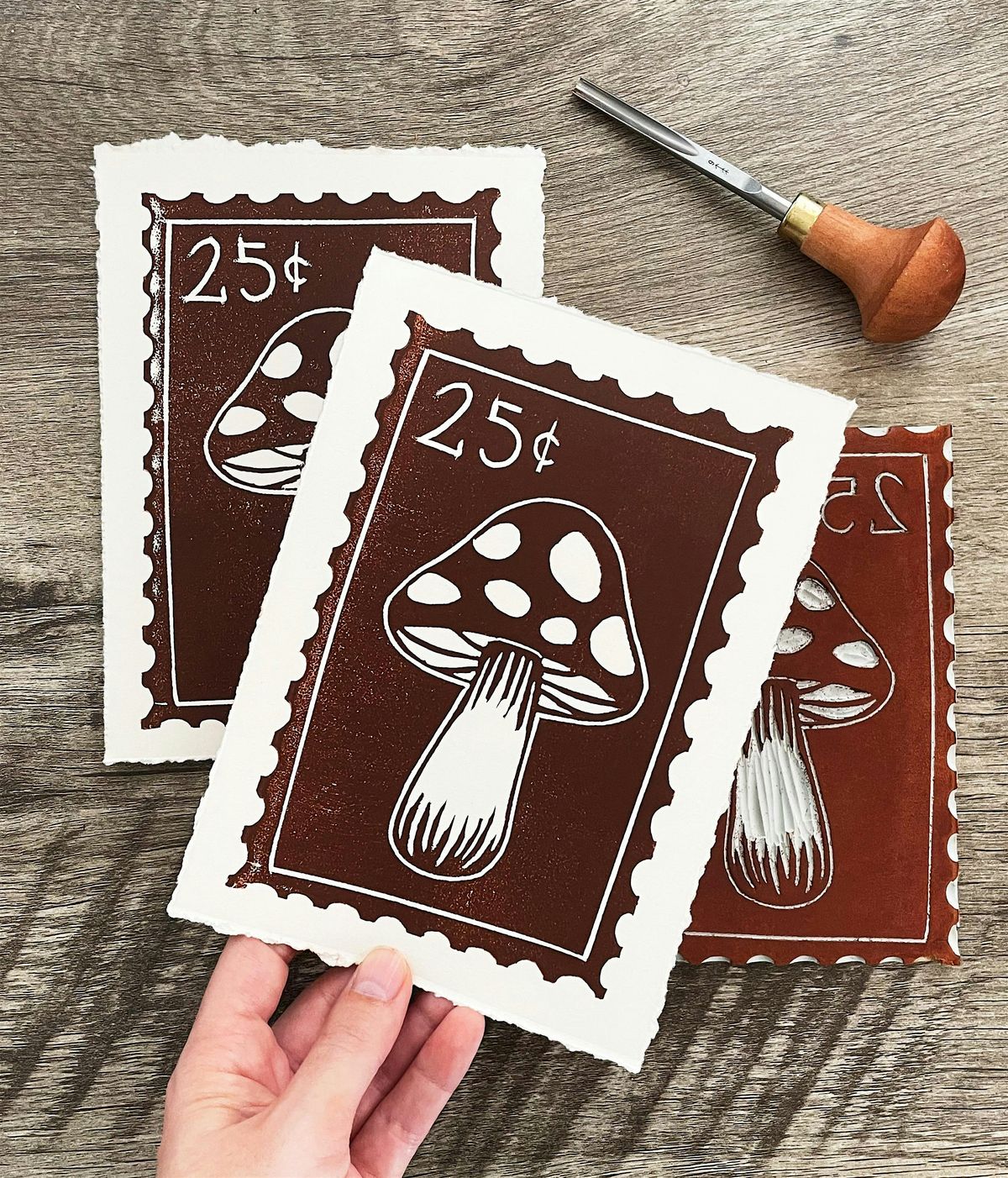 Autumn  Block Printing with Emily Tyman!   Saturday 10/18  2-5pm  65$, 18 October | Event in Fairport | AllEvents