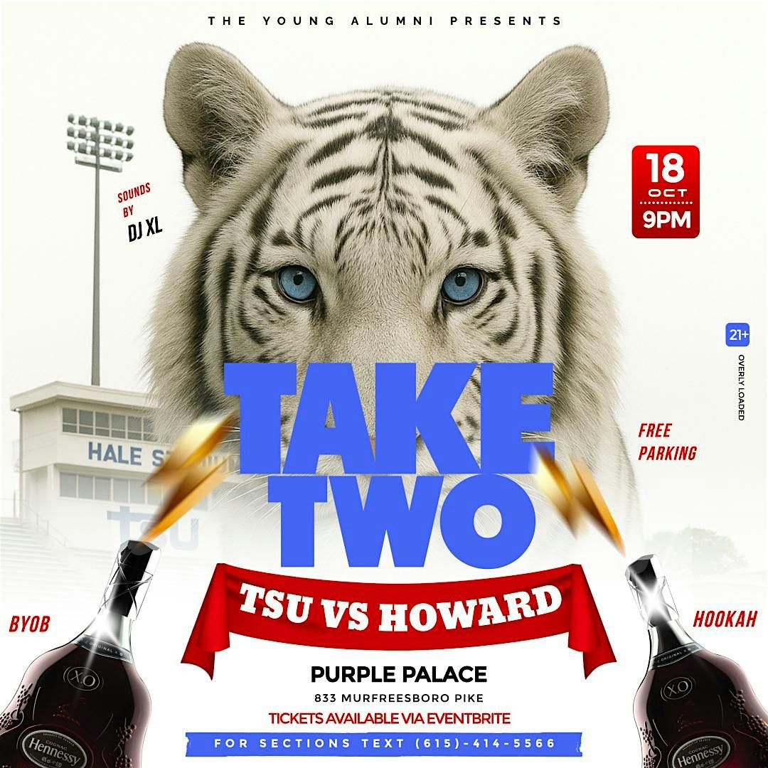 TAKE TWO: TSU vs Howard, 18 October | Event in Nashville | AllEvents