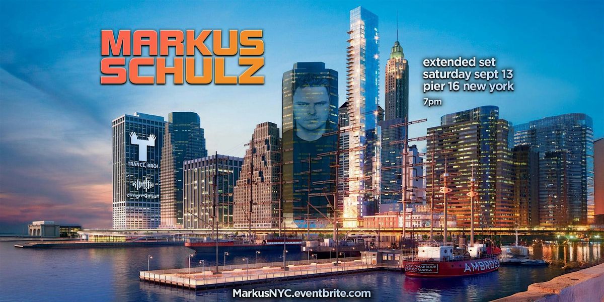 Markus Schulz - Extended Set, 13 September | Event in New York | AllEvents