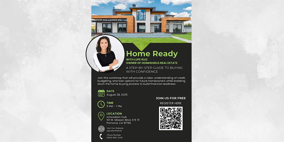 Home Ready - With Lupe Ruiz, 28 August | Event in Pomona | AllEvents