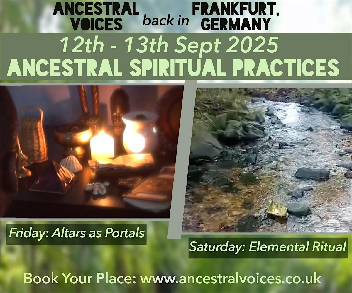 Ancestral Spiritual Ways - Hands on Workshop, 12 September | Event in Frankfurt am Main | AllEvents