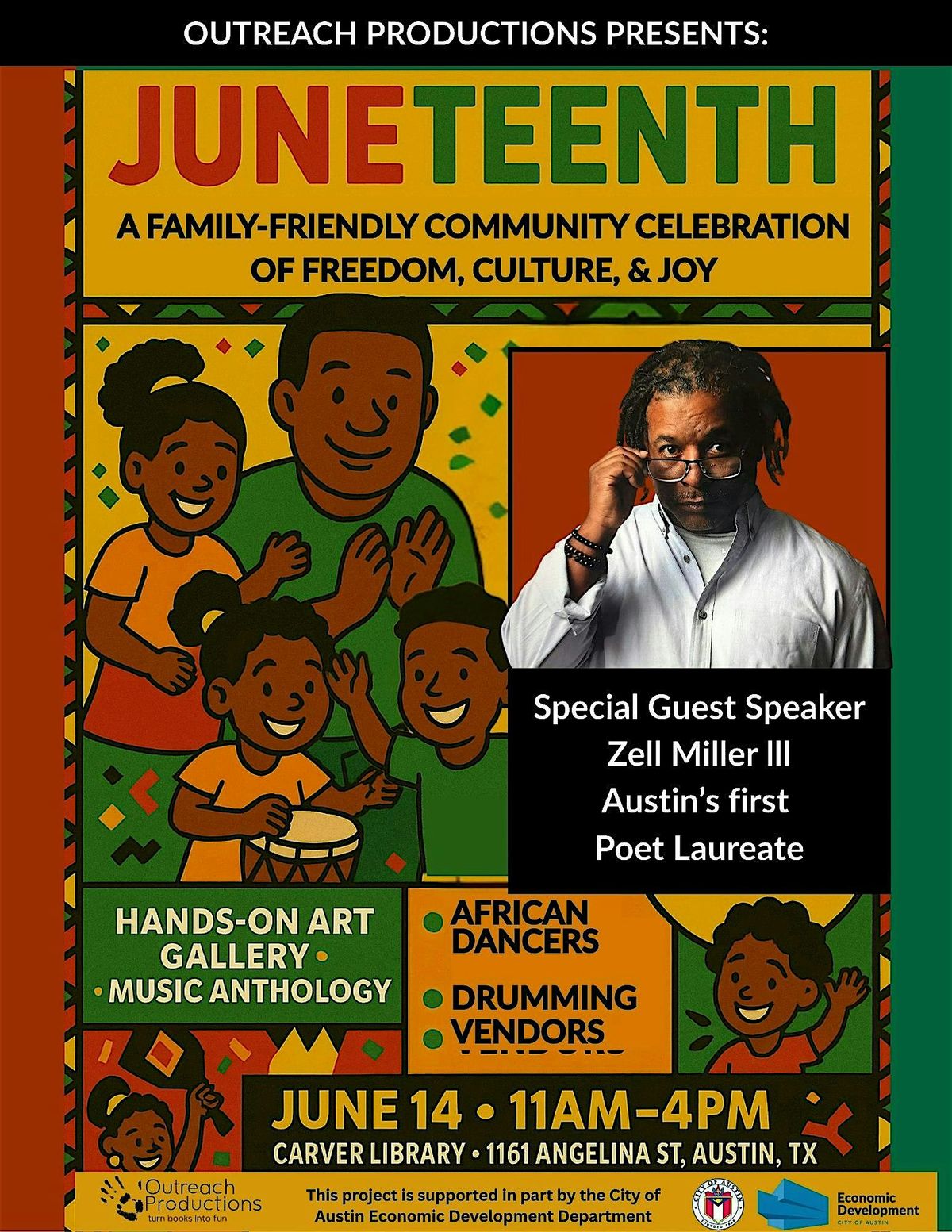 Community Juneteenth, 14 June | Event in Austin | AllEvents