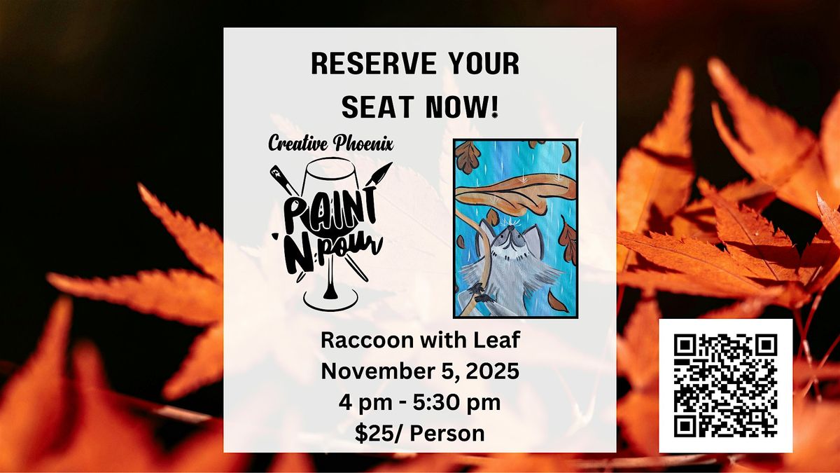 Raccoon with Leaf, 5 November | Event in Antigo | AllEvents