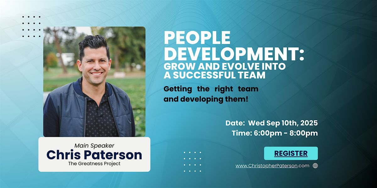 People Development: Grow and evolve into a successful Team., 10 September | Event in Bellevue | AllEvents