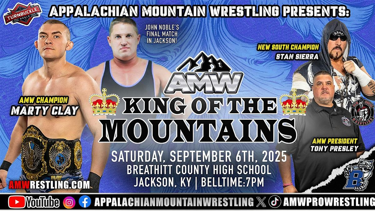 AMW KING OF THE MOUNTAINS 2025, 6 September | Event in Jackson | AllEvents