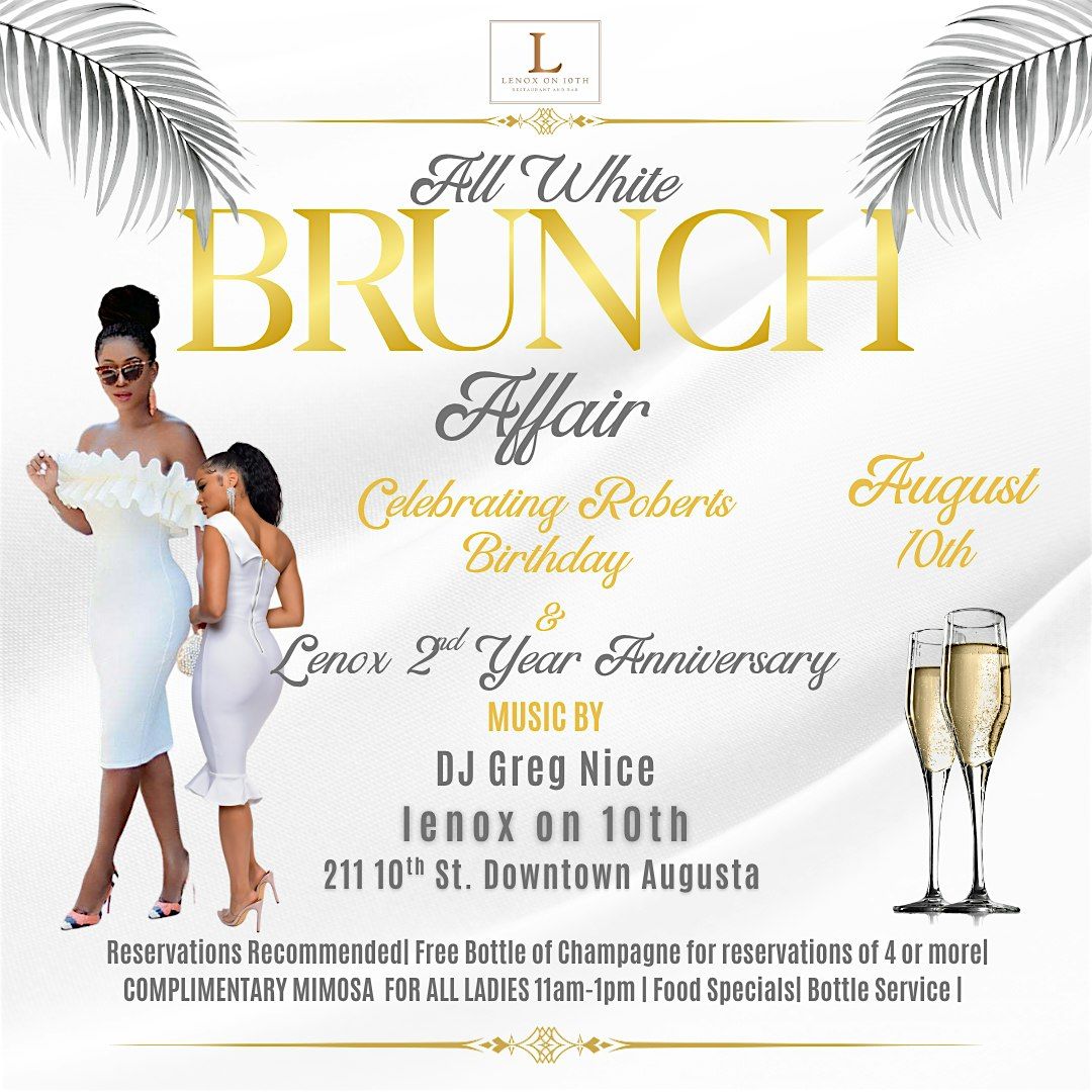 All White Affair at Lenox, 12 September | Event in Augusta | AllEvents