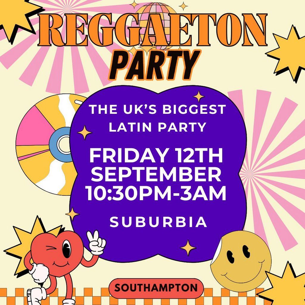 Reggaeton Party (Southampton), 12 September | Event in Southampton | AllEvents