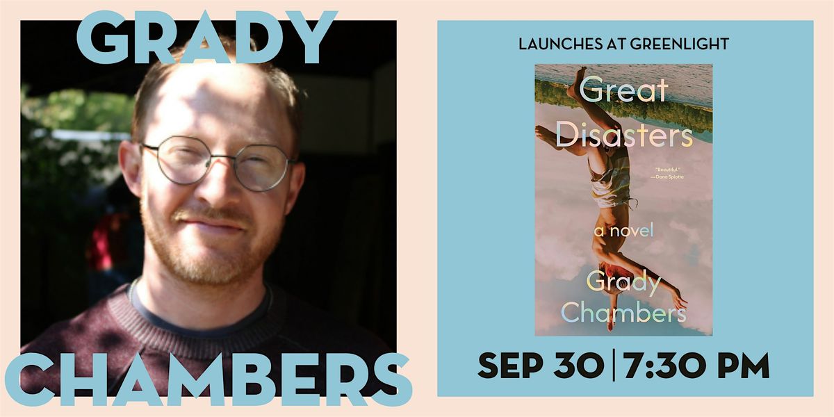 Book Event: Grady Chambers, 30 September | Event in Brooklyn | AllEvents