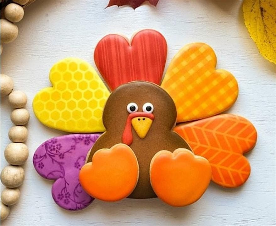 Let’s Get Thankful at my Gobble Gobble Sugar Cookie Decorating Class!, 23 November | Event in Rancho Cucamonga