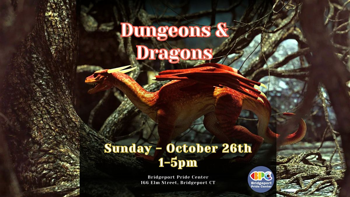 Dungeons & Dragons at the Bridgeport Pride Center, 26 October | Event in Bridgeport | AllEvents