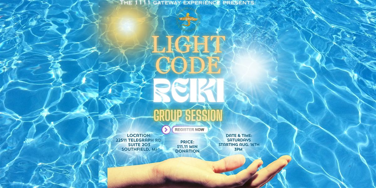 Group Light Code Reiki, 16 August | Event in Southfield | AllEvents