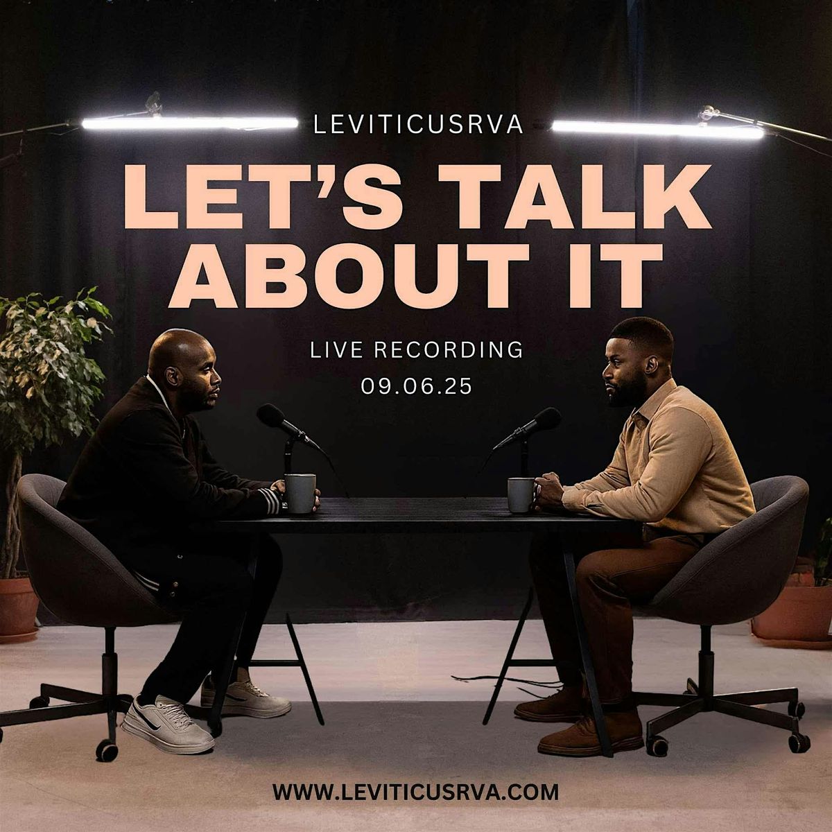 Let's Talk About It - Men's Panel & Live Recording, 6 September | Event in Richmond | AllEvents