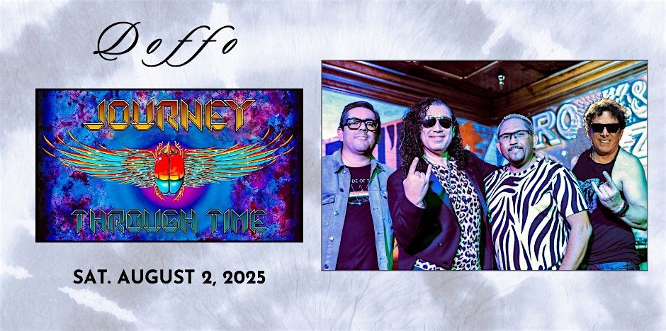 Doffo Winery's Summer Concert Series: Journey Through Time, Journey Tribute, 2 August | Event in Temecula