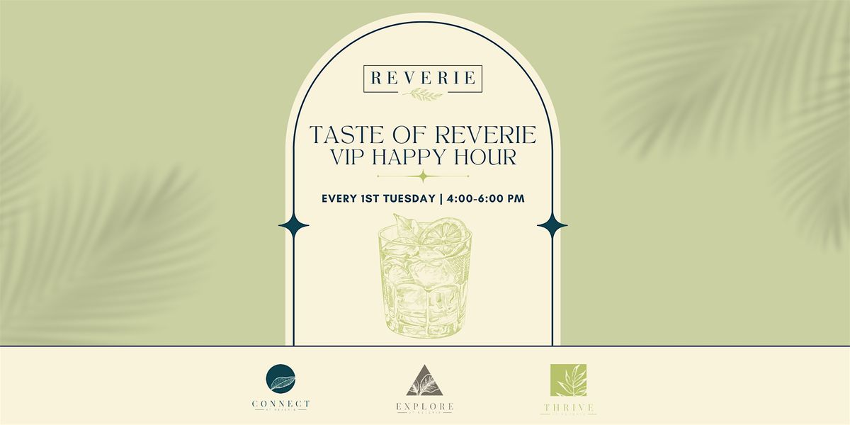 Taste of Reverie VIP Happy Hour, 2 September | Event in Palm Coast | AllEvents