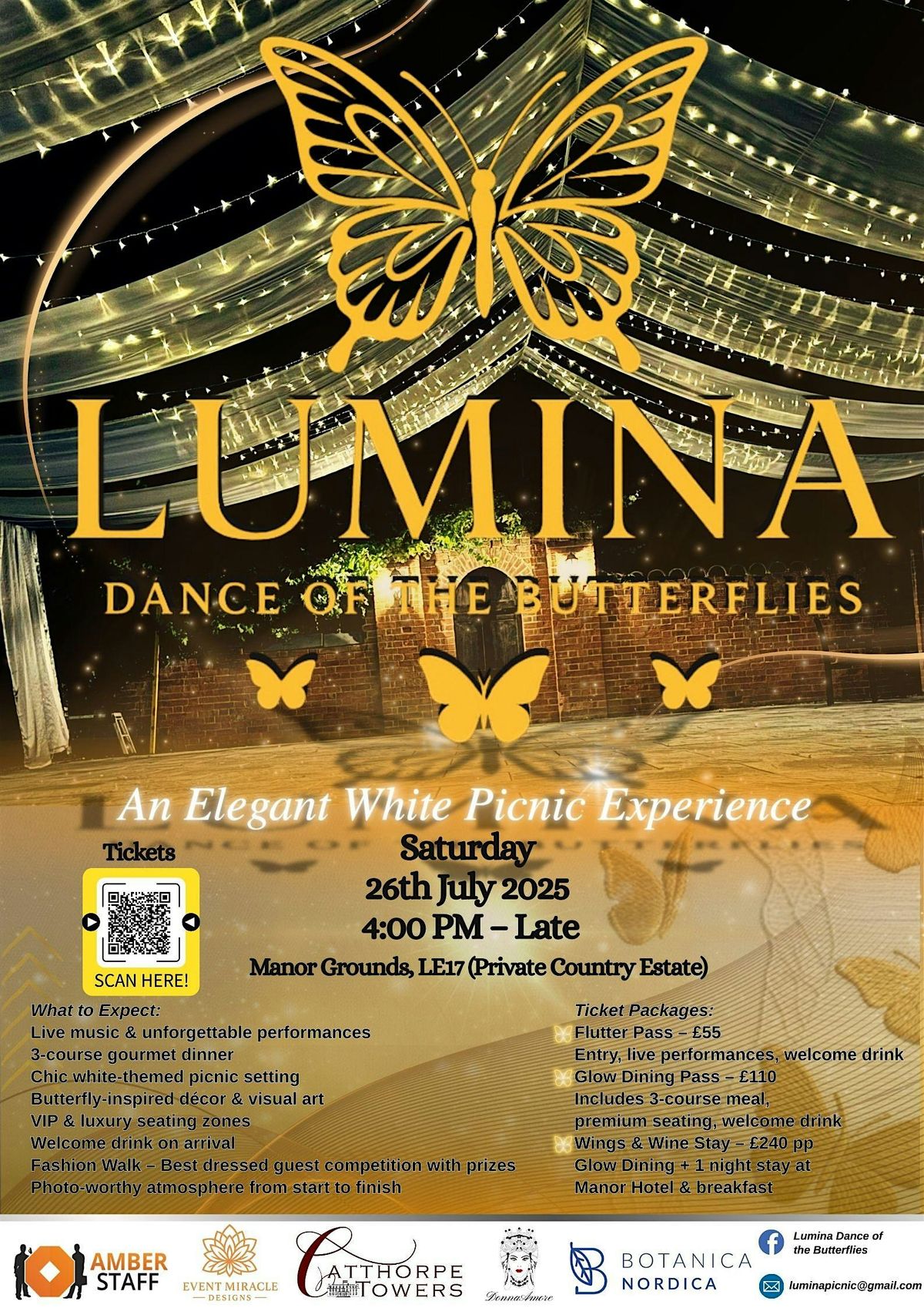 LUMINA Dance of the Butterflies, 26 July | Event in Lutterworth | AllEvents