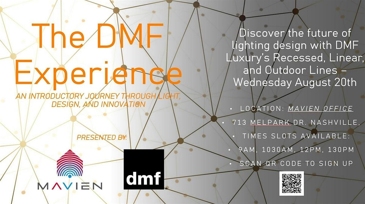 The DMF Experience, 20 August | Event in Berry Hill | AllEvents