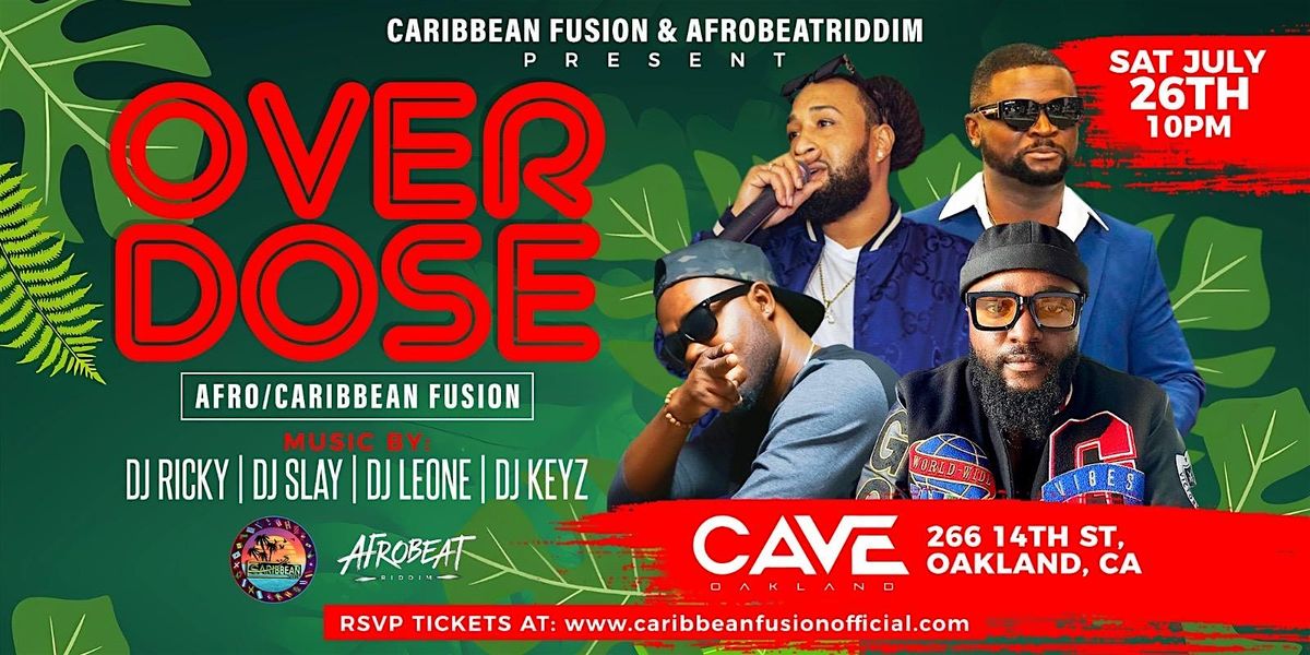 OVERDOSE, 23 August | Event in Oakland | AllEvents