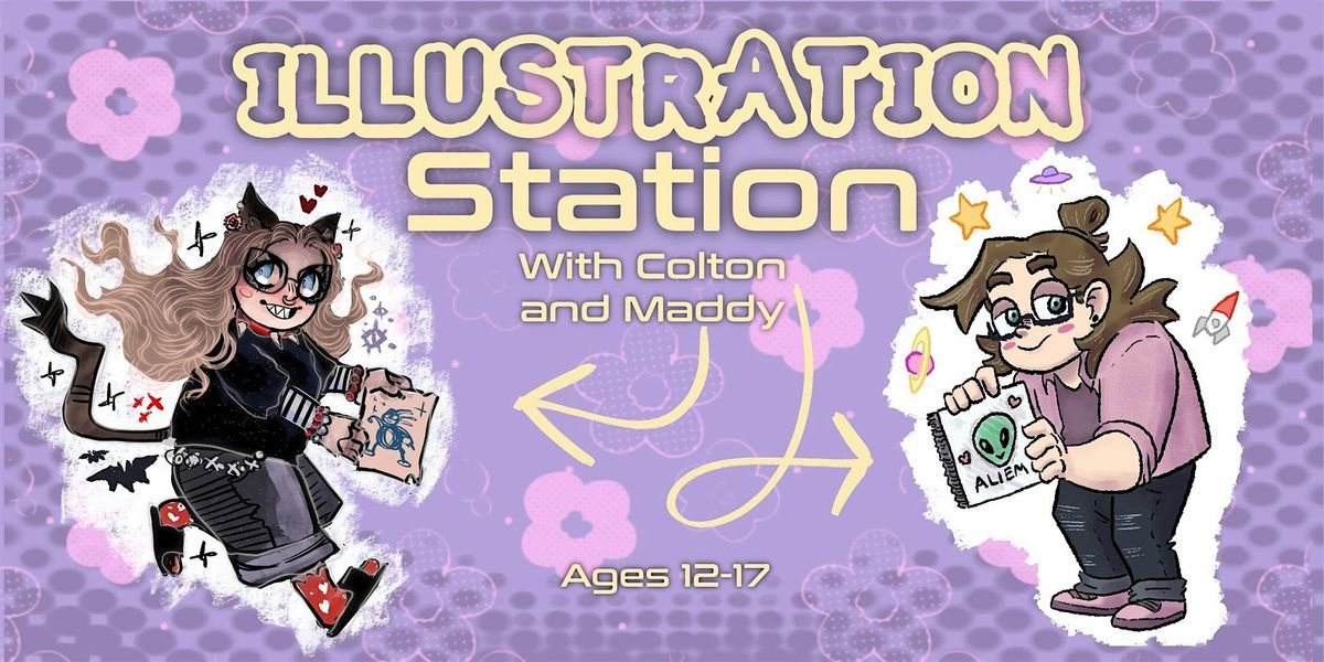 Illustration Station with Colton Skye and Maddy Armagost, 15 October | Event in Calgary | AllEvents