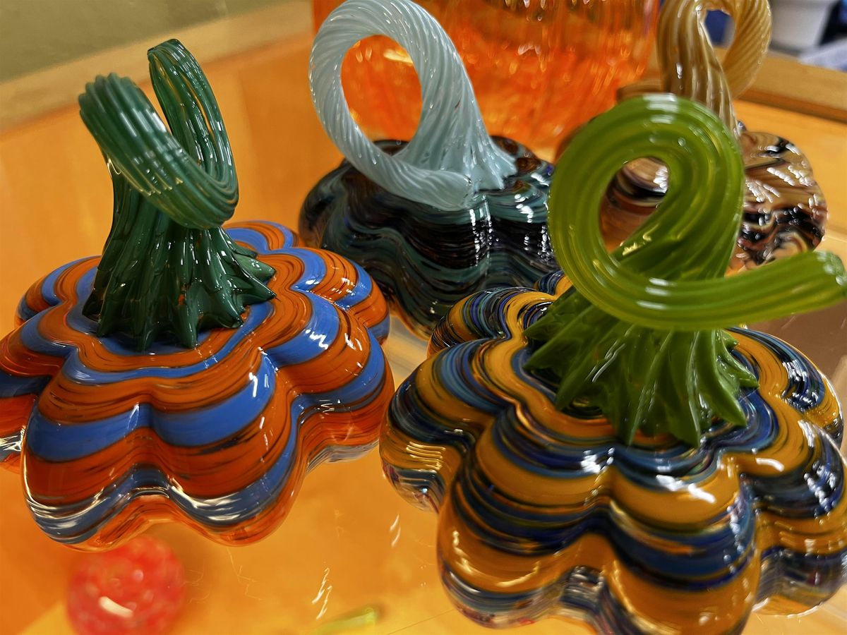 Bonding over Pumpkin Paperweights and having fun...Create glass pumpkins! | Event in Indianapolis | AllEvents