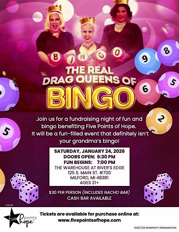 The Real Drag Queens of Bingo - Giving Hope!, 24 January | Event in Milford | AllEvents