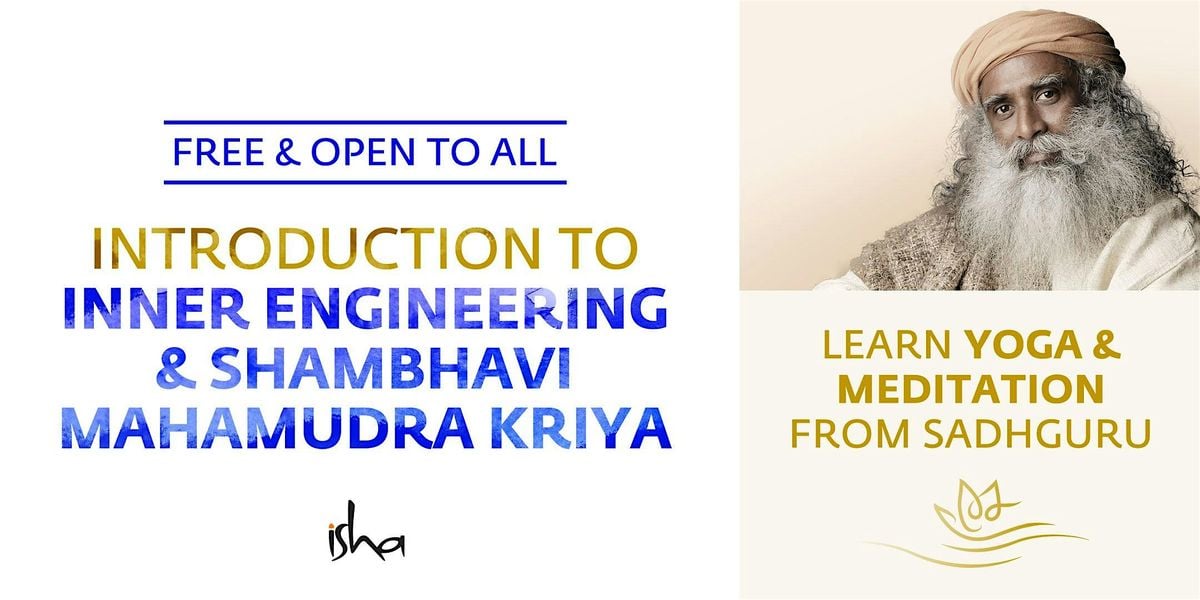 Introduction to Inner Engineering, 2 October | Event in Scarborough | AllEvents