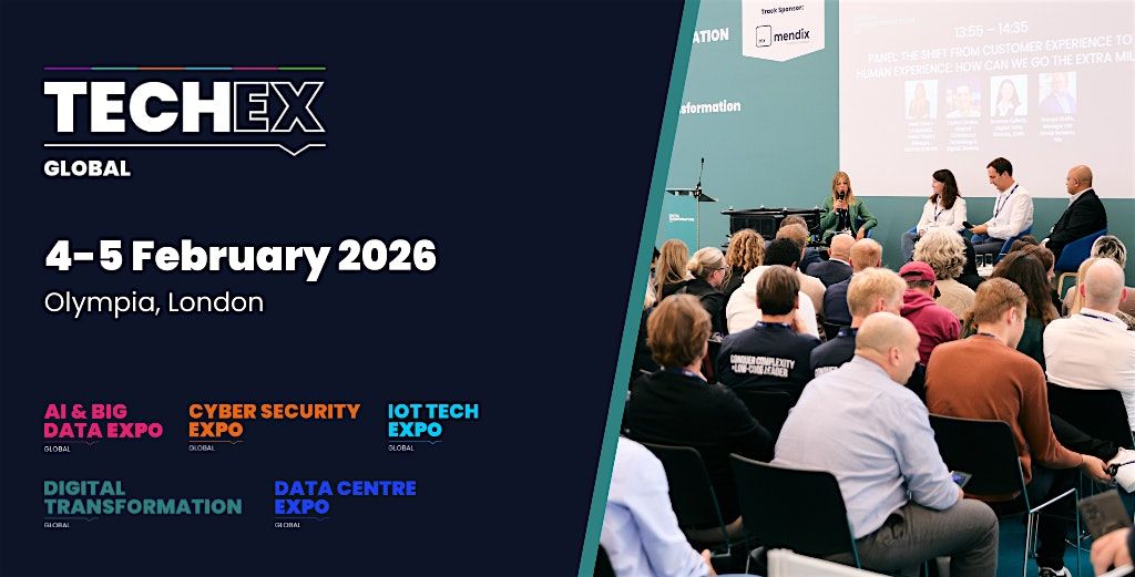 TechEx Global 2026, 4 February | Event in London | AllEvents
