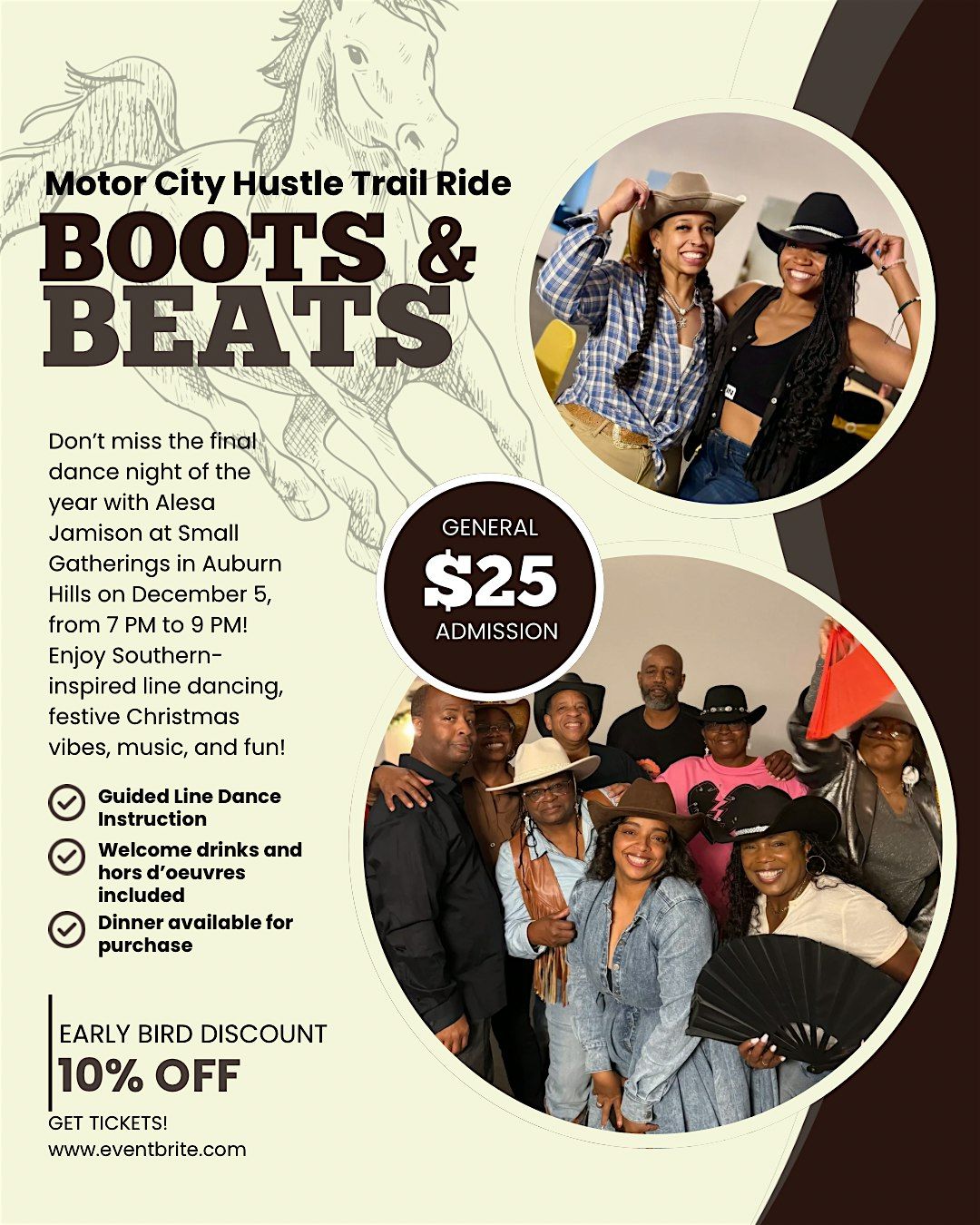 Motor City Hustle BOOT & BEATS, 5 December | Event in Auburn Hills | AllEvents