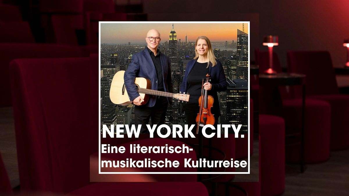 NEW YORK CITY. Eine literarisch-musikalische Kulturreise, 28 June | Event in Hamburg | AllEvents
