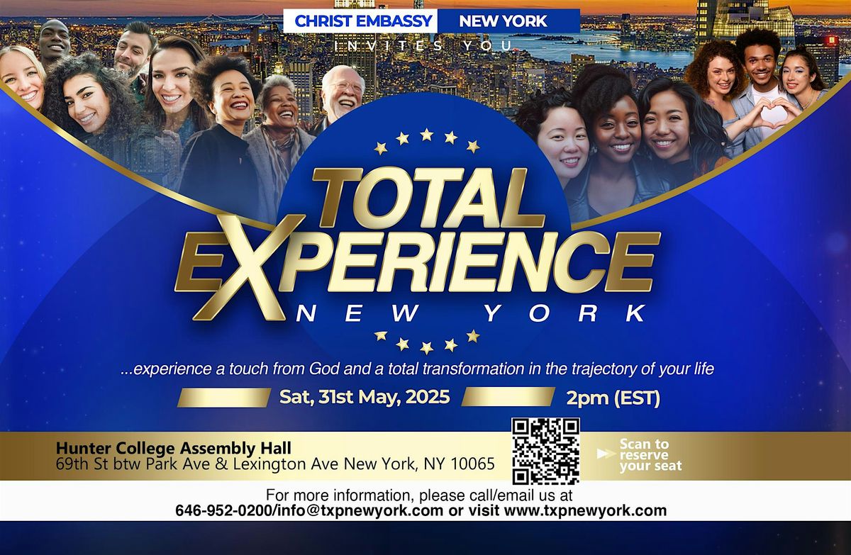 TOTAL EXPERIENCE  New York, 31 May | Event in New York | AllEvents