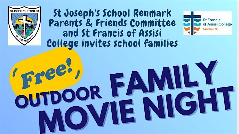 SJR & SFOA Family Outdoor Movie Night, 23 August | Event in Renmark | AllEvents
