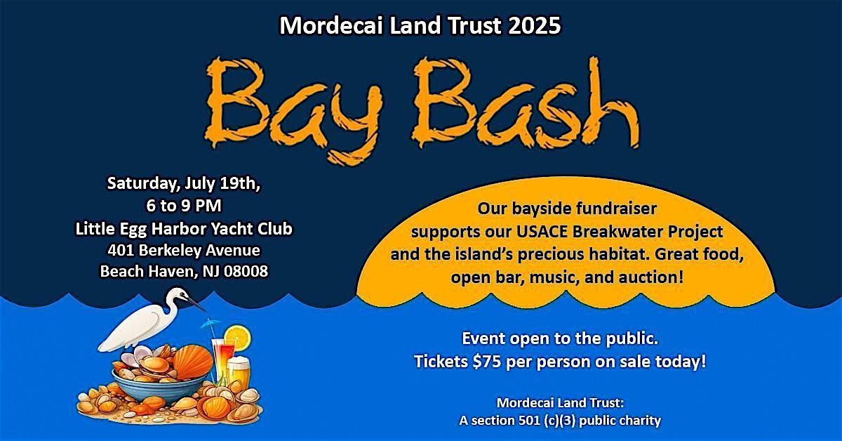 Bay Bash 2025: Support Coastal Conservation at Our Annual Fundraiser, 19 July | Event in Beach Haven | AllEvents