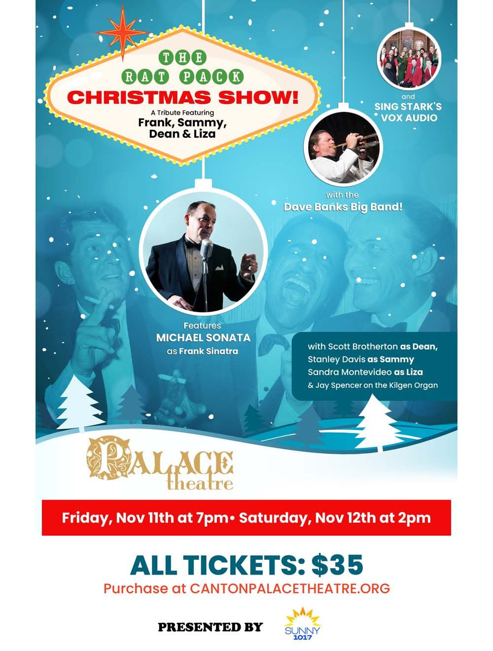 Christmas with The Rat Pack at OCCC Visual and Performing Arts Center Theater, 5 December | Event in Oklahoma City