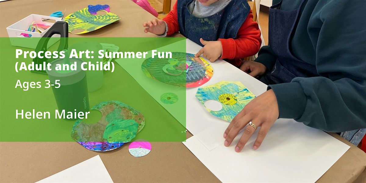 Process Art- Summer Fun (Adult + Child), 3 classes,  Ages  3-5, 1 July | Event in Los Angeles | AllEvents