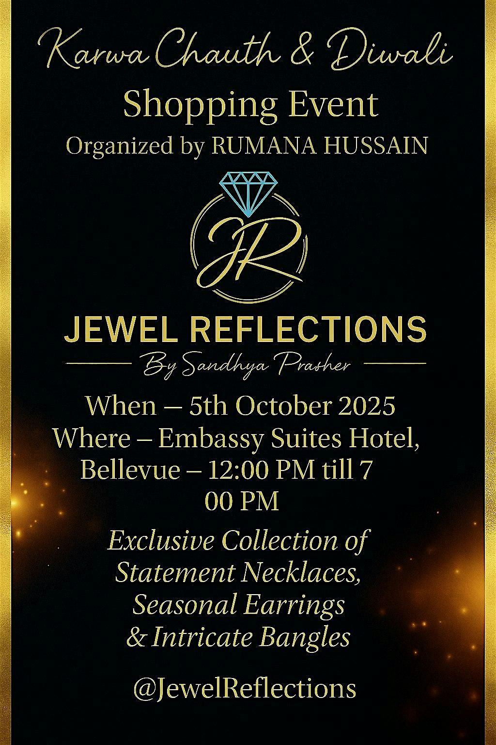 Karwachauth & Diwali Shopping Event 2025, 5 October | Event in Bellevue | AllEvents