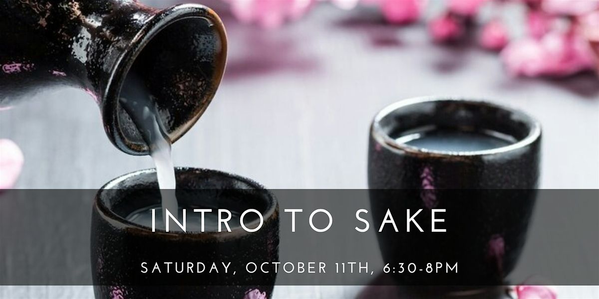 Intro to Sake, 11 October | Event in Cambridge | AllEvents