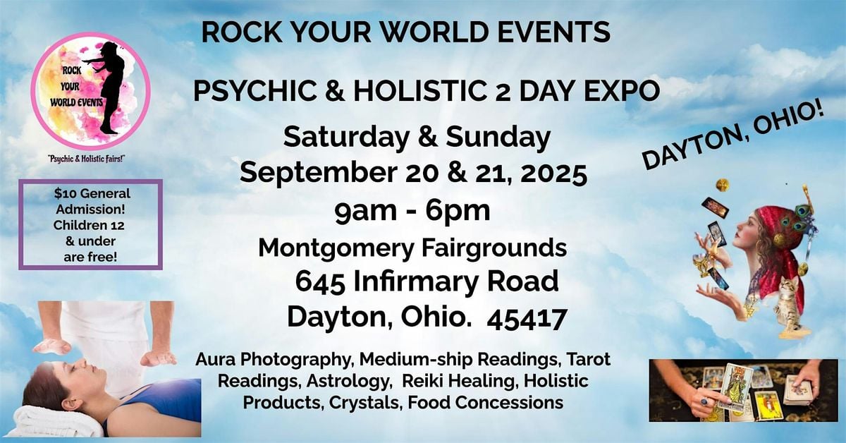 2 Day Psychic & Holistic Expo, 20 September | Event in Dayton | AllEvents