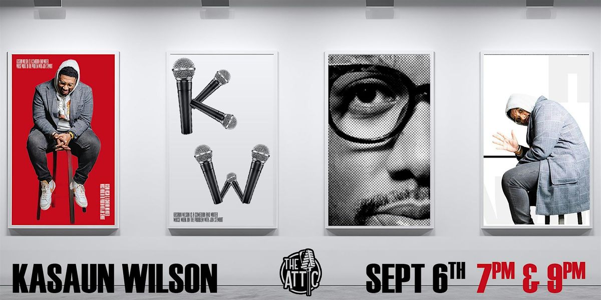 An Hour with Kasaun Wilson at The Attic Comedy Club, Columbus,Ohio, 6 September | Event in Columbus | AllEvents