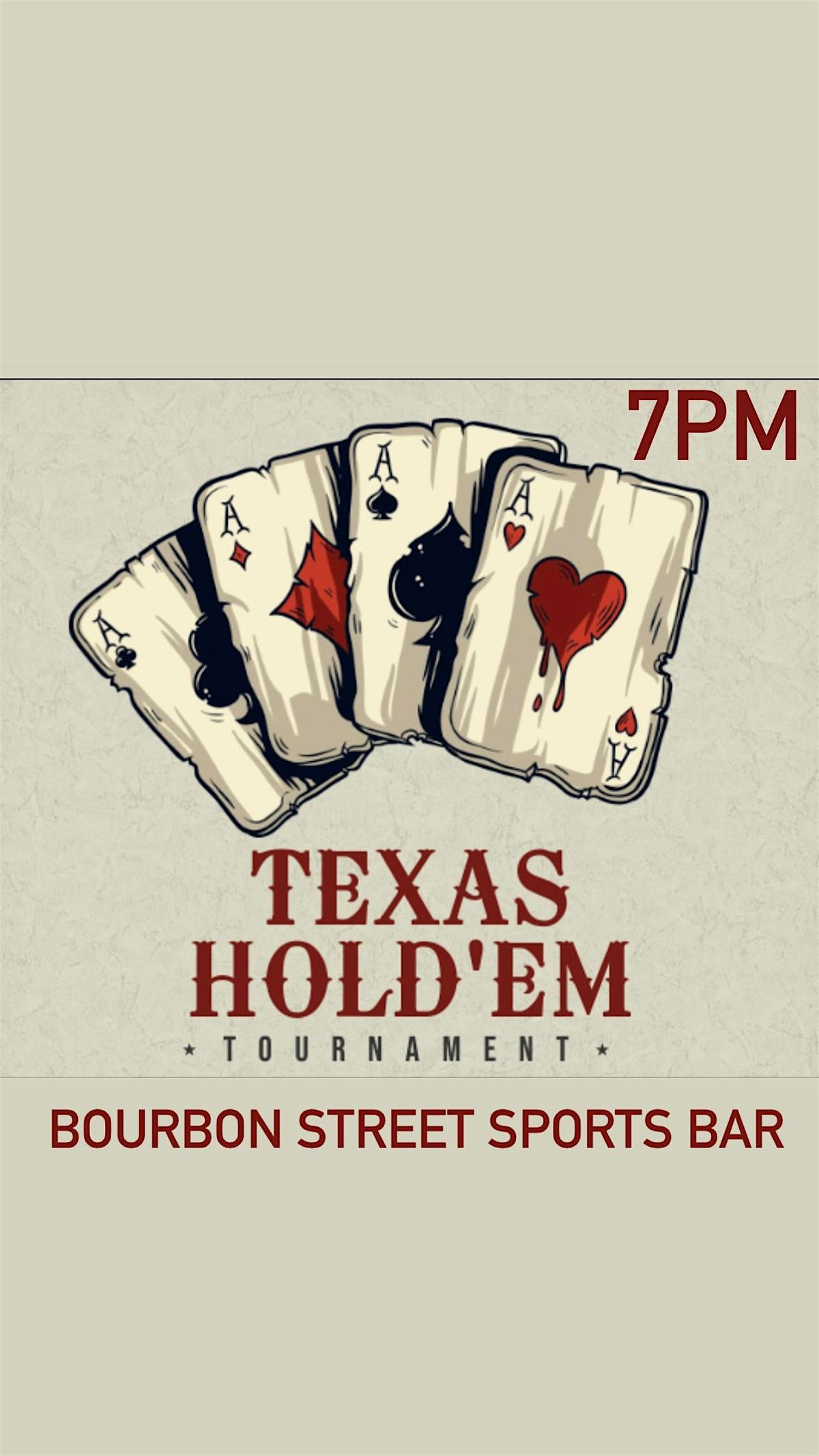 Friday Night Poker @ Bourbon Street Sports Bar | Event in Katy | AllEvents