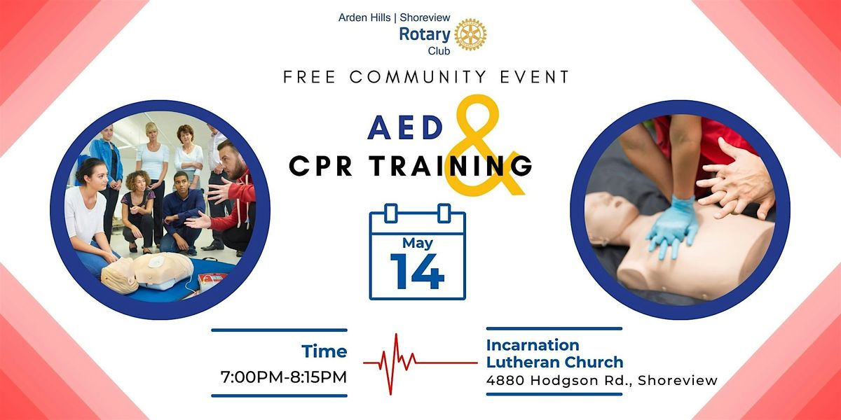 Free AED & CPR Training, 14 May | Event in Saint Paul | AllEvents