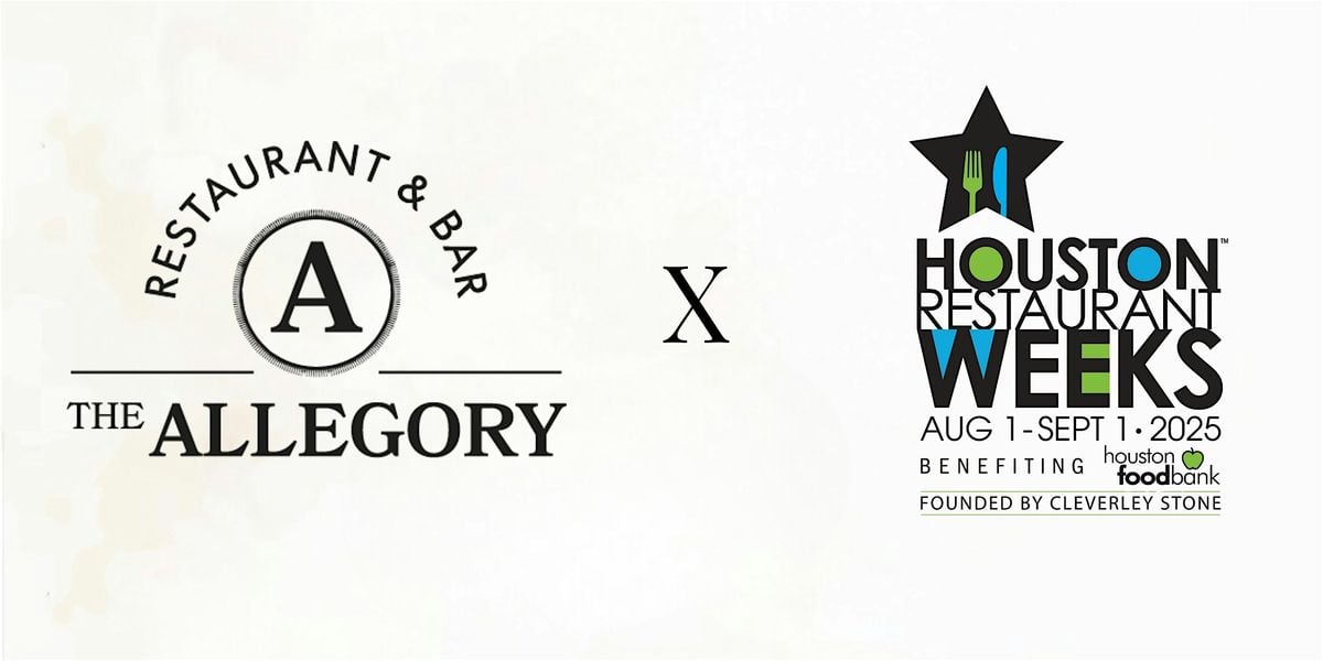 Houston Restaurant Week at The Allegory, 1 August | Event in Houston | AllEvents