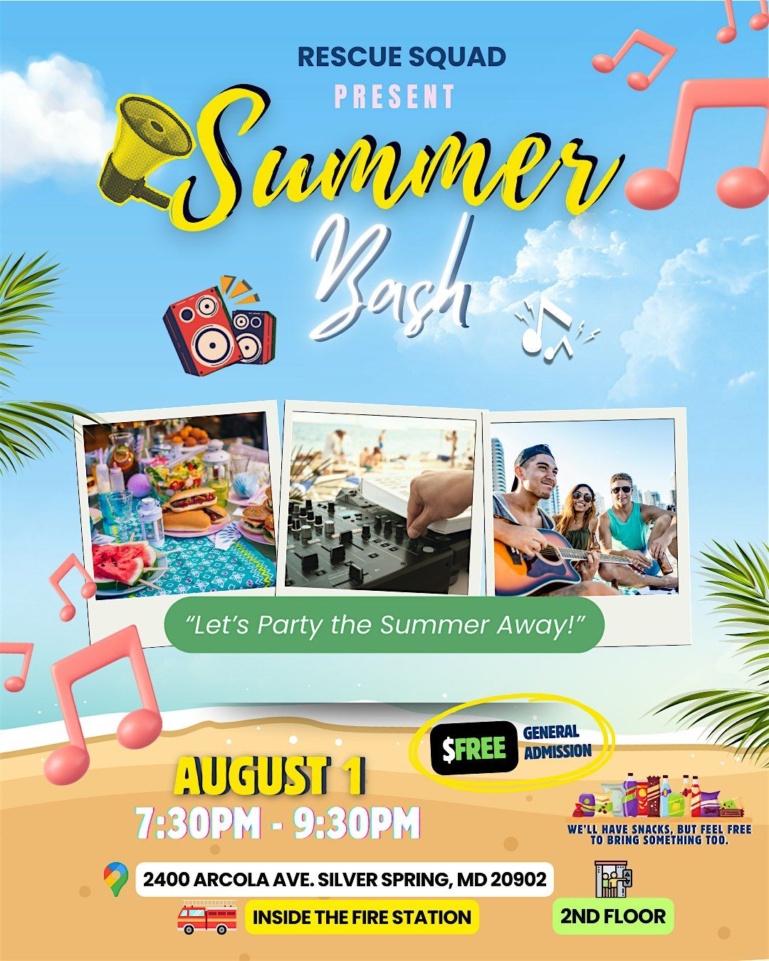 Summer Bash — Young Adults Night, 1 August | Event in Silver Spring | AllEvents