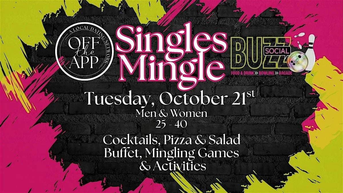 Singles Mingle @ Buzz Social, 21 October | Event in Green Bay | AllEvents