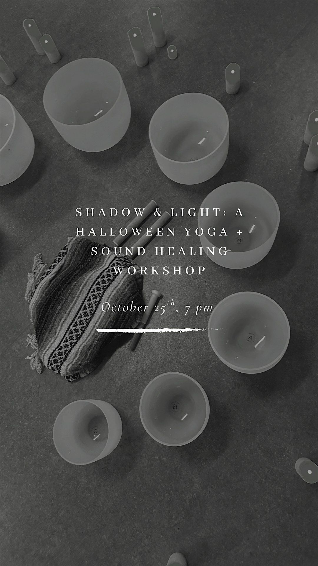 Shadow & Light: A Halloween Yoga + Sound Healing Workshop, 25 October | Event in Lisbon | AllEvents