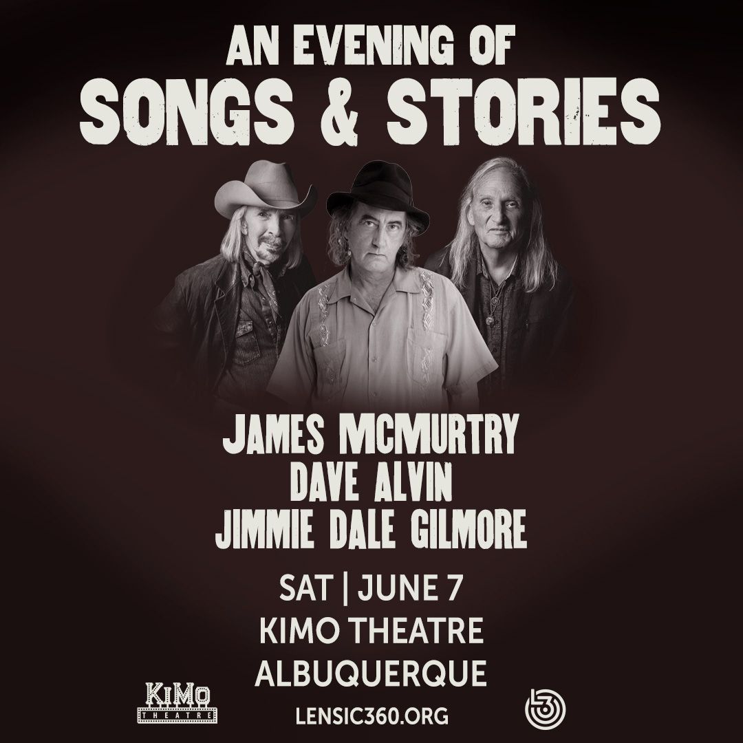 James McMurtry  Dave Alvin   & Jimmie Dale Gilmore, 5 June | Event in Santa Fe | AllEvents