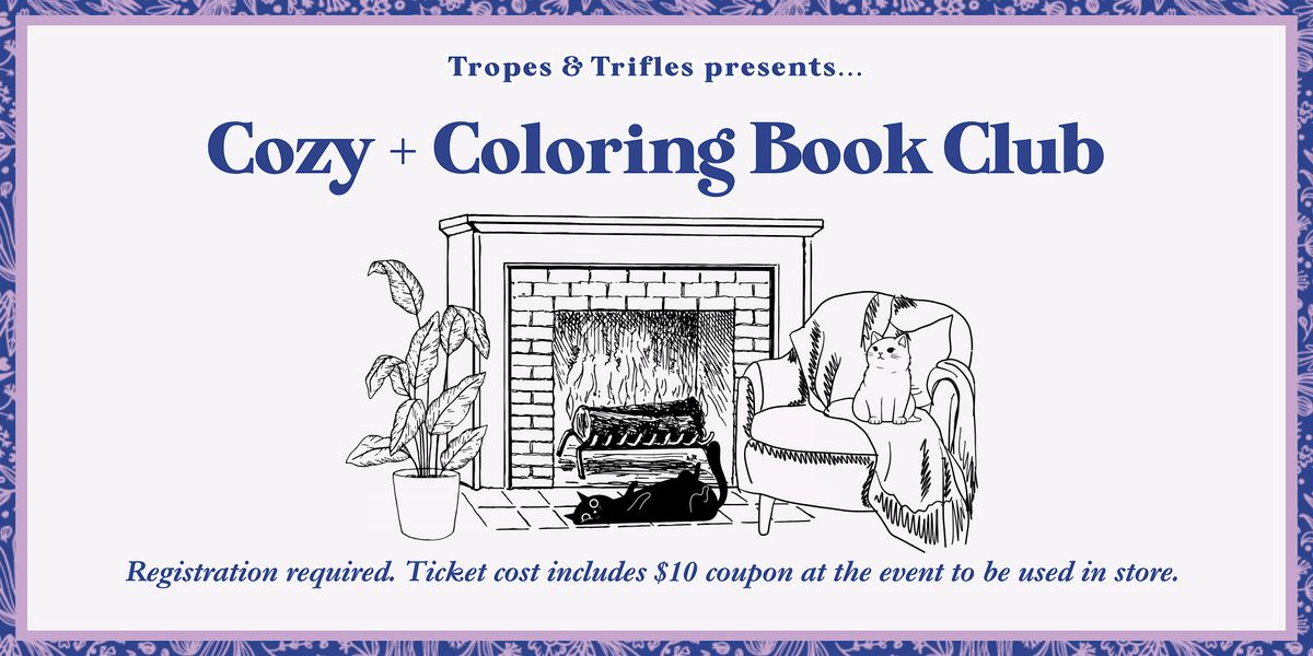 June Cozy + Coloring Book Club!, 26 June | Event in Minneapolis | AllEvents