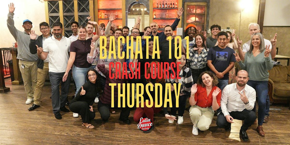 Bachata Made Easy! 101 Crash Course for Beginners in Houston. Thu 08/21, 21 August | Event in Houston | AllEvents