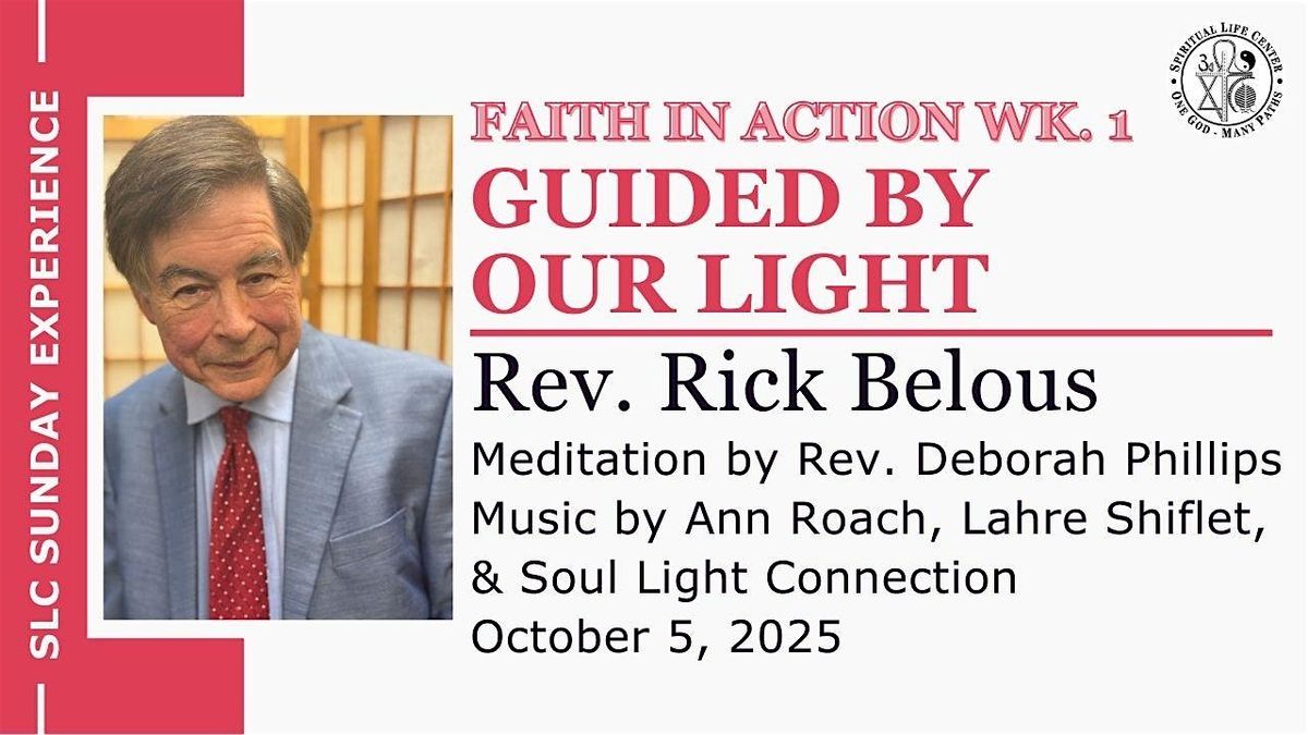 SLC Sunday Experience: Guided By Our Light, 5 October | Event in Sacramento | AllEvents