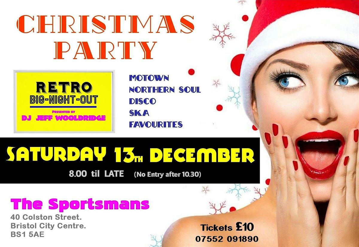 Retro Christmas party, 13 December | Event in Bristol | AllEvents